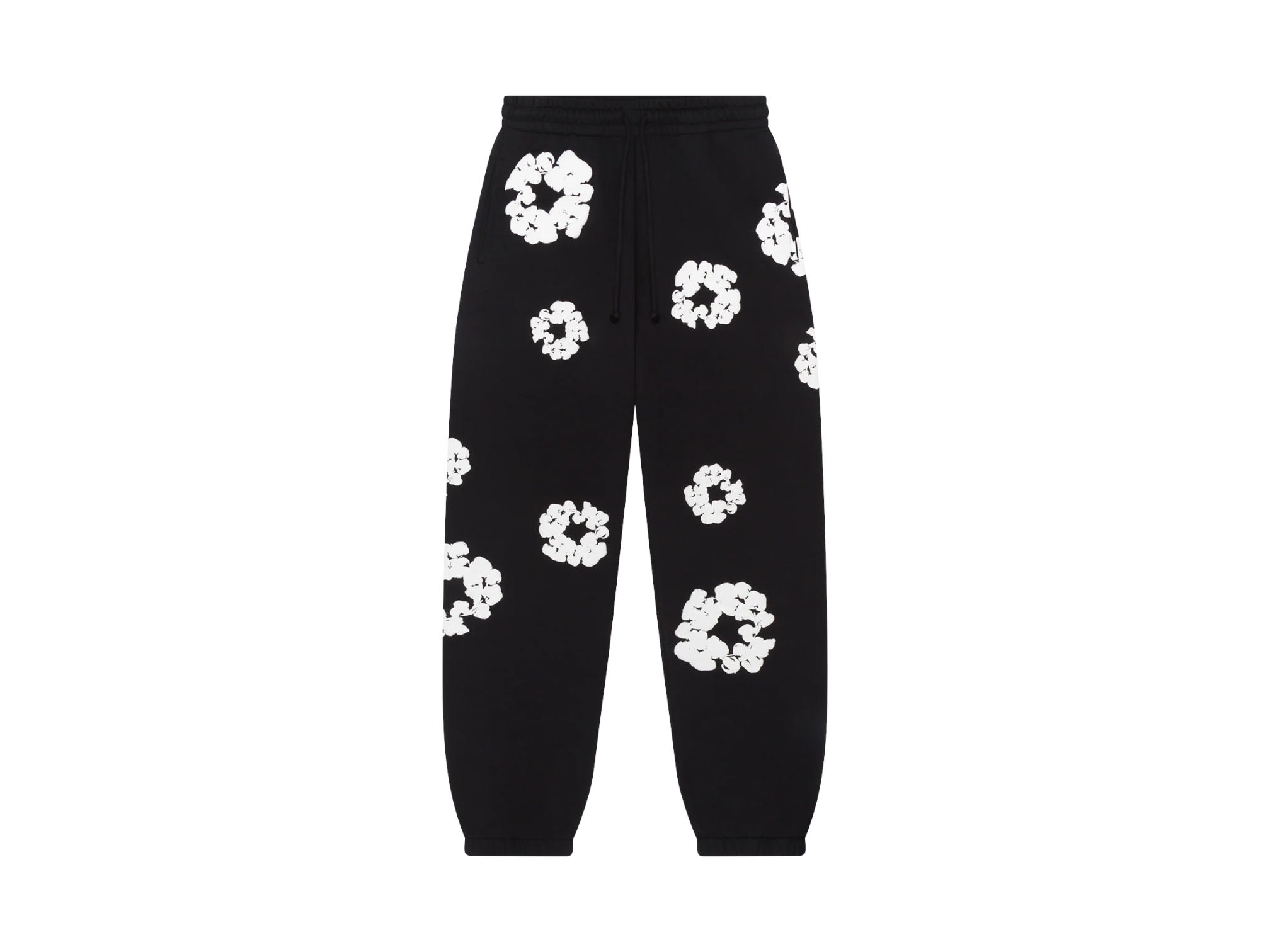 Denim Tears Cotton Wreath Sweatpants Black